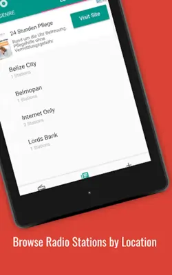 Radio Belize android App screenshot 0