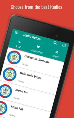 Radio Belize android App screenshot 4